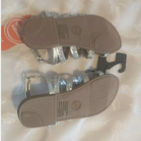 WONDER NATION GIRLS RHINESTONE FASHION STRAP SANDALS NEW WITH TAG LITTLE GIRL 11 - Picture 6 of 7